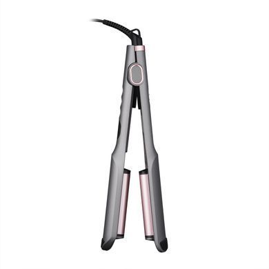 ARDESTO Плойка для створення локонів Pink Touch, 55Вт, 100-200C, кераміка, сірий+рожевий HC-R350PT фото