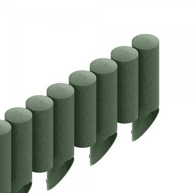 Газонное ограждение Cellfast 4 STANDARD, 10 секций по 235 мм, 2.3м, зеленый 34-042 фото