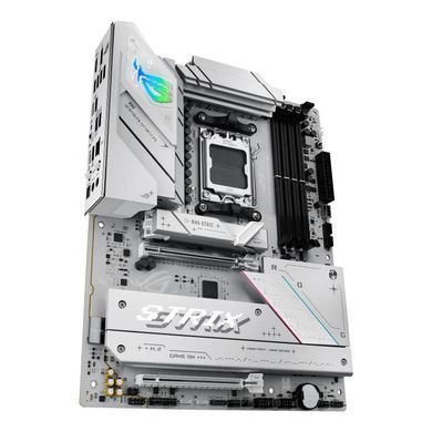ASUS Материнcька плата ROG STRIX B850-A GAMING sAM5 B850 4xDDR5 M.2 HDMI DP Wi-Fi BT ATX белый 90MB1P10-M0EAY0 фото