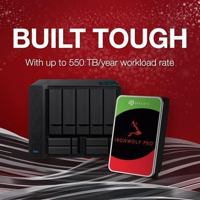 Seagate Жесткий диск Seagate 12TB 3.5" 7200 256MB IronWolf Pro ST12000NT001 фото