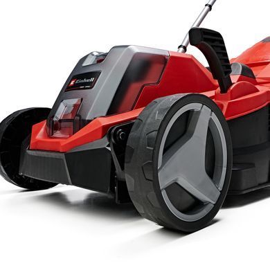 Einhell Газонокосарка акумуляторна безщіткова GE-CM 18/33 Li- Solo 18В 33см 25-65мм 30л 10.1кг без АКБ і ЗП 3413266 фото