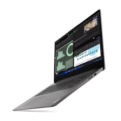 Lenovo Ноутбук V17-G4 17.3" FHD IPS AG, Intel i3-1315U, 16GB, F512GB, UMA, Win11P, серый 83A2001YRA фото