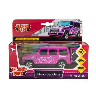 Автомодель GLAMCAR - MERCEDES-BENZ G-CLASS (фиолетовый) GCLASS-12GRL-LIL фото