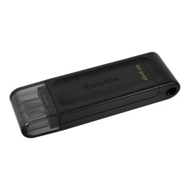 Накопичувач Kingston 64GB USB 3.2 Type-C Gen 1 DT70 DT70/64GB фото