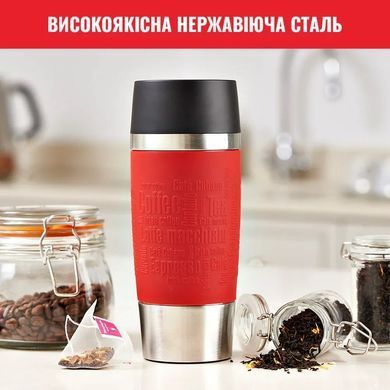 Tefal Термочашка Travel Mug Classic, 360мл, нержавеющая сталь, красный N2020410 фото