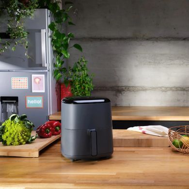 Tefal Мультипечь Easy Fry Max, 1500Вт, чаша-5л, сенсорное управл., 10 программ, пластик, черный EY245B10 фото