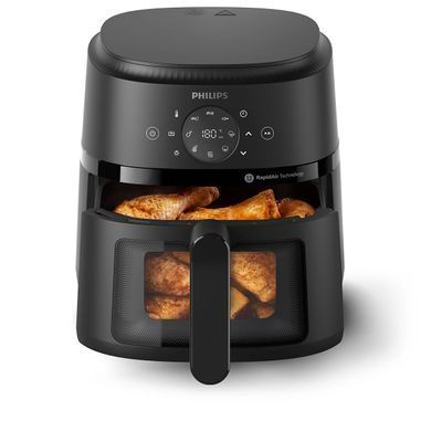 Philips Мультипечь Philips Ovi Series 2000 1500Вт, чаша-4.2л, сенсорное управл., 13 авто. программ, пластик, чорний NA220/00 фото