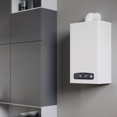 Ariston Котел газовый CARES S 30, конденсационный, двухконтурный, 30 кВт
