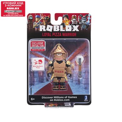 Игровая коллекционная фигурка Roblox Core Figures Loyal Pizza Warrior W6 ROB0199 фото