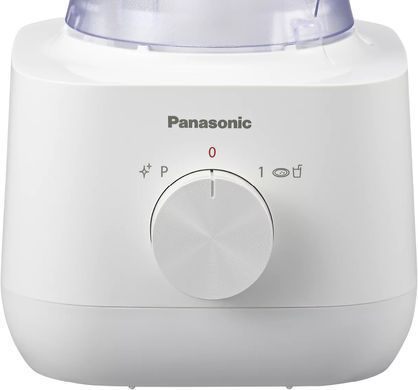 Panasonic Блендер стаціонарний, 450Вт, чаша-1350мл, млин., для спецій, білий