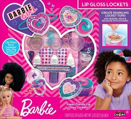 Cra-Z-Art Набір дитячої косметики Barbie Sparkle Lockets 34068CRA фото