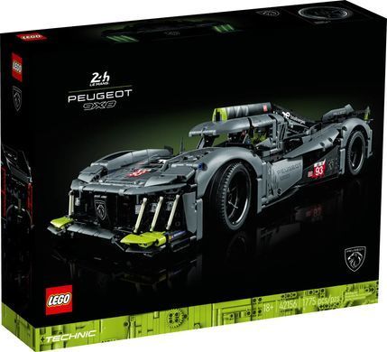 LEGO Конструктор Technic PEUGEOT 9X8 24H Le Mans Hybrid 42156 фото