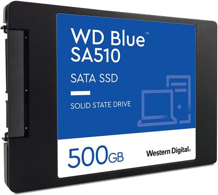 WD Твердотельный накопитель SSD 2.5" Blue 500GB SATA TLC WDS500G3B0A фото
