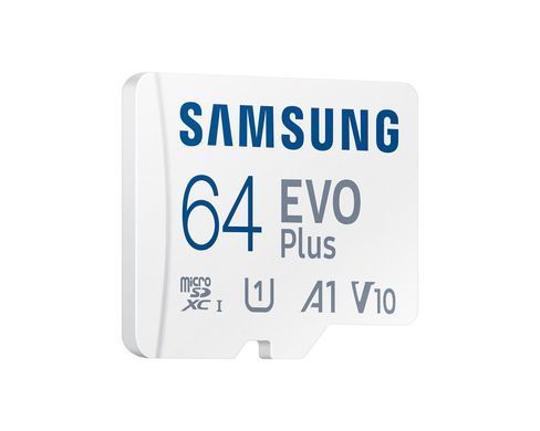 Samsung Карта памяти microSDXC 64GB C10 UHS-I R130MB/s Evo Plus + SD MB-MC64SA/EU фото