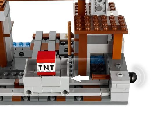 LEGO Конструктор LEGO Minecraft Шахта &laquo;Кайло&raquo; 21277 фото