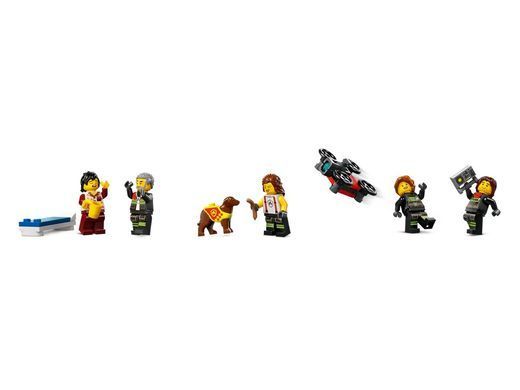 LEGO Конструктор City Пожарное депо с пожарной машиной 60414 фото