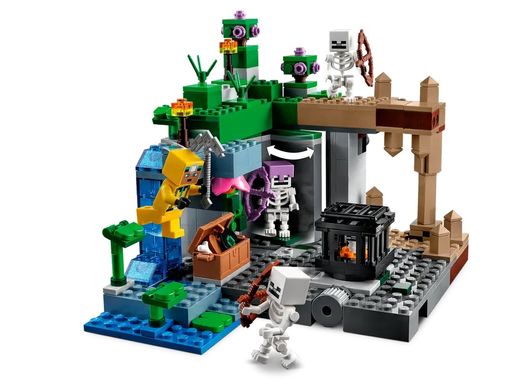 Конструктор LEGO Minecraft Підземелля скелетів 21189 фото