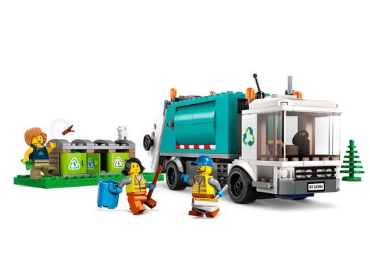 Конструктор LEGO City Сміттєпереробна вантажівка 60386 фото