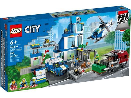 LEGO Конструктор City Полицейский участок 60316 фото