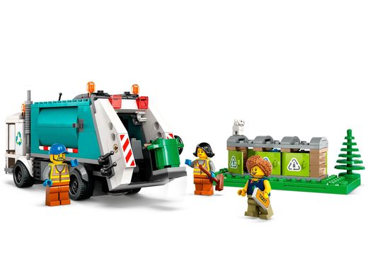 Конструктор LEGO City Сміттєпереробна вантажівка 60386 фото