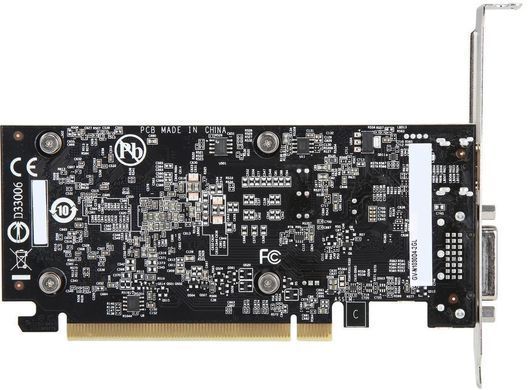 Gigabyte Видеокарта GeForce GT 1030 2GB GDDR4 Low Profile Silent GV-N1030D4-2GL фото