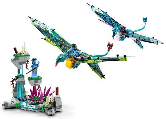 Конструктор LEGO Avatar Первый полет Джейка и Нейтири на Банши. 75572 фото