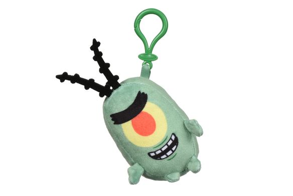Мягкая игрушка-брелок SpongeBob Mini Key Plush закрытая упаковка в ассорт. EU690400 фото