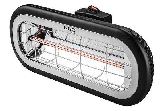 Інфрачервоний обігрівач Neo Tools, 2000Вт, 24м кв., 11.5х46х19см, IP65 90-032 фото