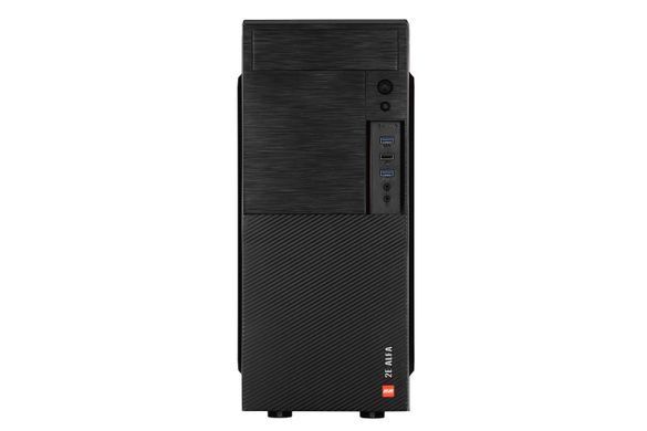 Корпус 2E Alfa E190-3U, без БЖ, 2xUSB3.0, 1xUSB2.0, Perforated Side, ATX, чорний 2E-E190-3U фото