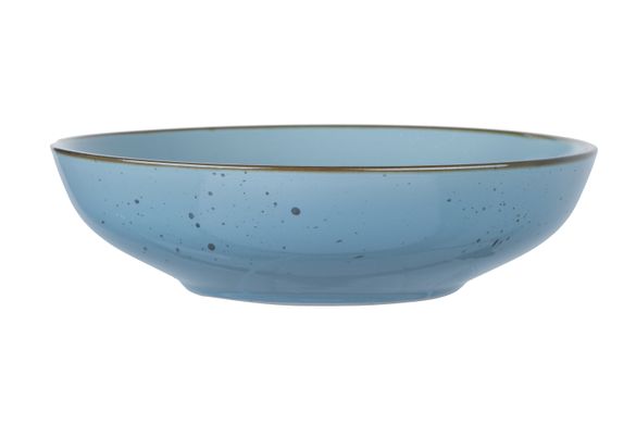 Тарелка суповая Ardesto Bagheria, 20 см, Misty blue, керамика AR2920BGC фото