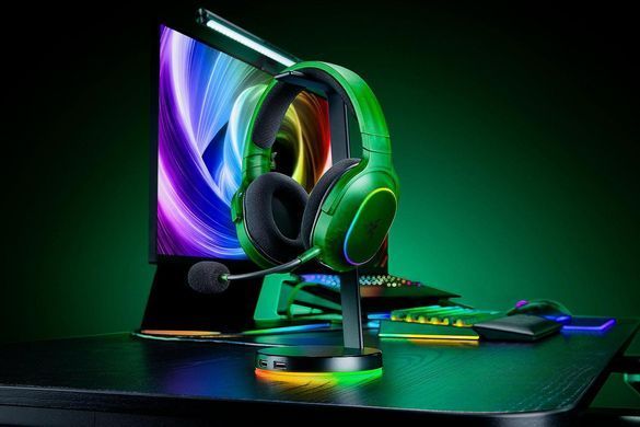 Razer Гарнітура Barracuda X Chroma, BT/WL, RGB, Phantom Green Ed. RZ04-05220300-R3M1 фото