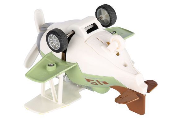 Літак металевий інерційний Same Toy Aircraft зелений SY8016AUt-2 фото