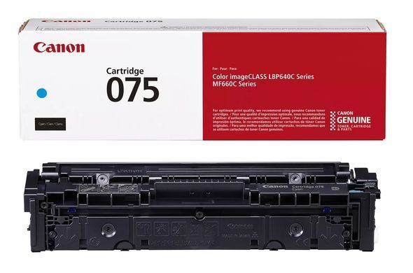 Canon Картридж Canon 075C MF664Cdw/MF667Cdw/LBP646Cdw/LBP647Cdw Cyan (1300 стор.) 6364C002 фото