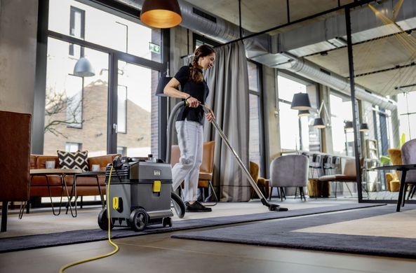 Karcher Professional vacuum cleaner Karcher T 15/1 MODULAR RANGE! 585W 185mBar container 15l dry cleaning 6.40kg 1.355-300.0 фото