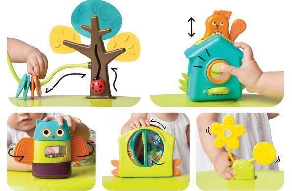 Oribel Ігровий столик Portaplay Forest Friends CY303-90001-INT-R фото
