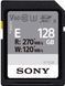 Sony Карта пам'яті 128GB SDXC C10 UHS-II U3 V60 R270/W120MB/s Entry 1 - магазин Coolbaba Toys
