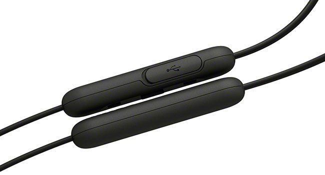 Навушники Sony WI-XB400 In-ear Wireless Mic Чорний WIXB400B.CE7 фото
