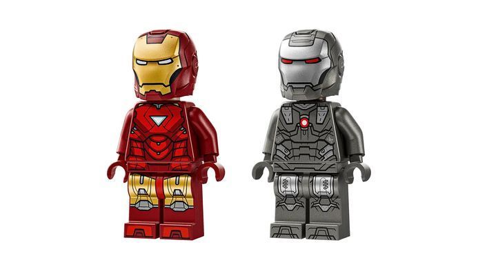 LEGO Конструктор Super Heroes Залізна людина та Бойова Машина проти Хаммер Дронів 76320 фото