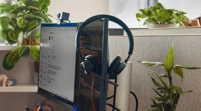 Poly Гарнітура комп'ютерна стерео On-ear Blackwire 3225 HS, USB-A, 3.5 мм, всеспрямований, чорний 80S11AA фото