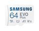 Samsung Карта памяти microSDXC 64GB C10 UHS-I R130MB/s Evo Plus + SD 4 - магазин Coolbaba Toys