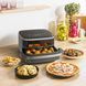 Tefal Мультипіч Tefal Easy Fry XL Surface, 2200Вт, чаша-4л, сенсорне керув., з віконцем, 10 програм, пластик, чорно-сірий 6 - магазин Coolbaba Toys