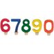 Набір цифр для торта nic святковий 6-0 1 - магазин Coolbaba Toys
