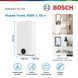 Bosch Водонагрівач електр. плаский слім Tronic 4500, 50л, 1.5кВт, ун. монтаж, електр. кер-ння, B, білий