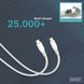Digitus Кабель USB-C > USB-C заряджання/синхронізації, 2м, USB 2.0, 60W, силіконовий, білий 7 - магазин Coolbaba Toys