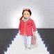 Набір одягу для ляльок LORI Червоне пальто з візерунком 4 - магазин Coolbaba Toys