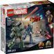 LEGO Конструктор Super Heroes Залізна людина та Бойова Машина проти Хаммер Дронів 1 - магазин Coolbaba Toys