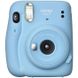 Фотокамера миттєвого друку Fujifilm INSTAX Mini 11 SKY BLUE 1 - магазин Coolbaba Toys