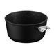 ARDESTO Saucepan with glass lid Gemini Bari, 1.3l, aluminum, black 6 - магазин Coolbaba Toys