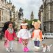 Набір одягу для ляльок LORI Червоне пальто з візерунком 3 - магазин Coolbaba Toys
