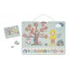 Janod Настінний календар Пори року (англ.мова) 12 - магазин Coolbaba Toys